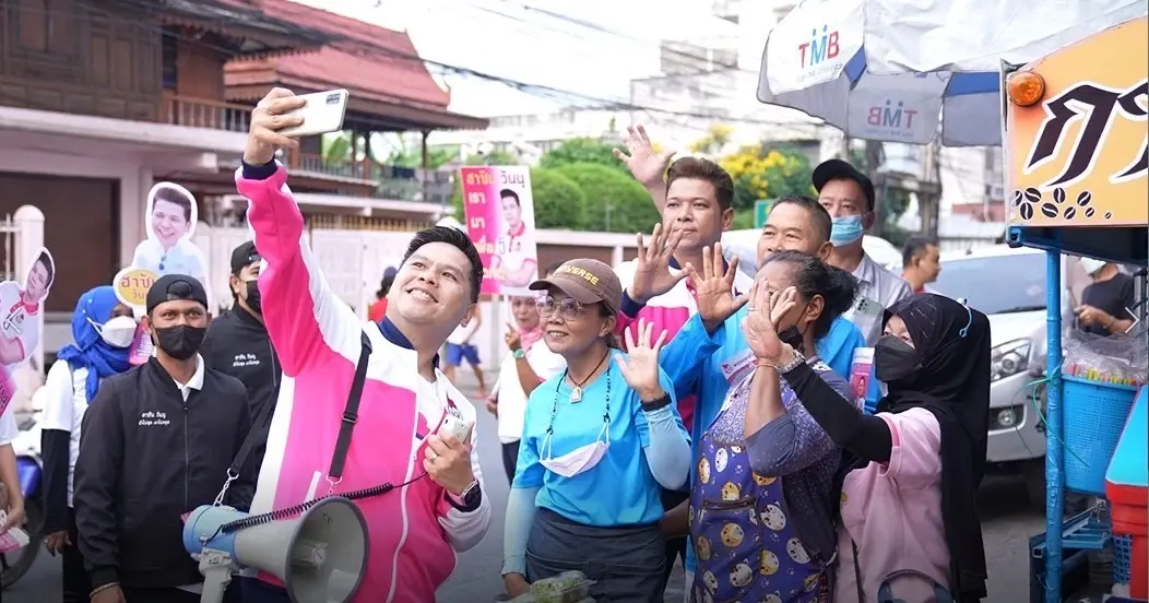 "วราวุธ" นำทีมหาเสียง ขายนโยบายทำเกษตรคาร์บอนเครดิต