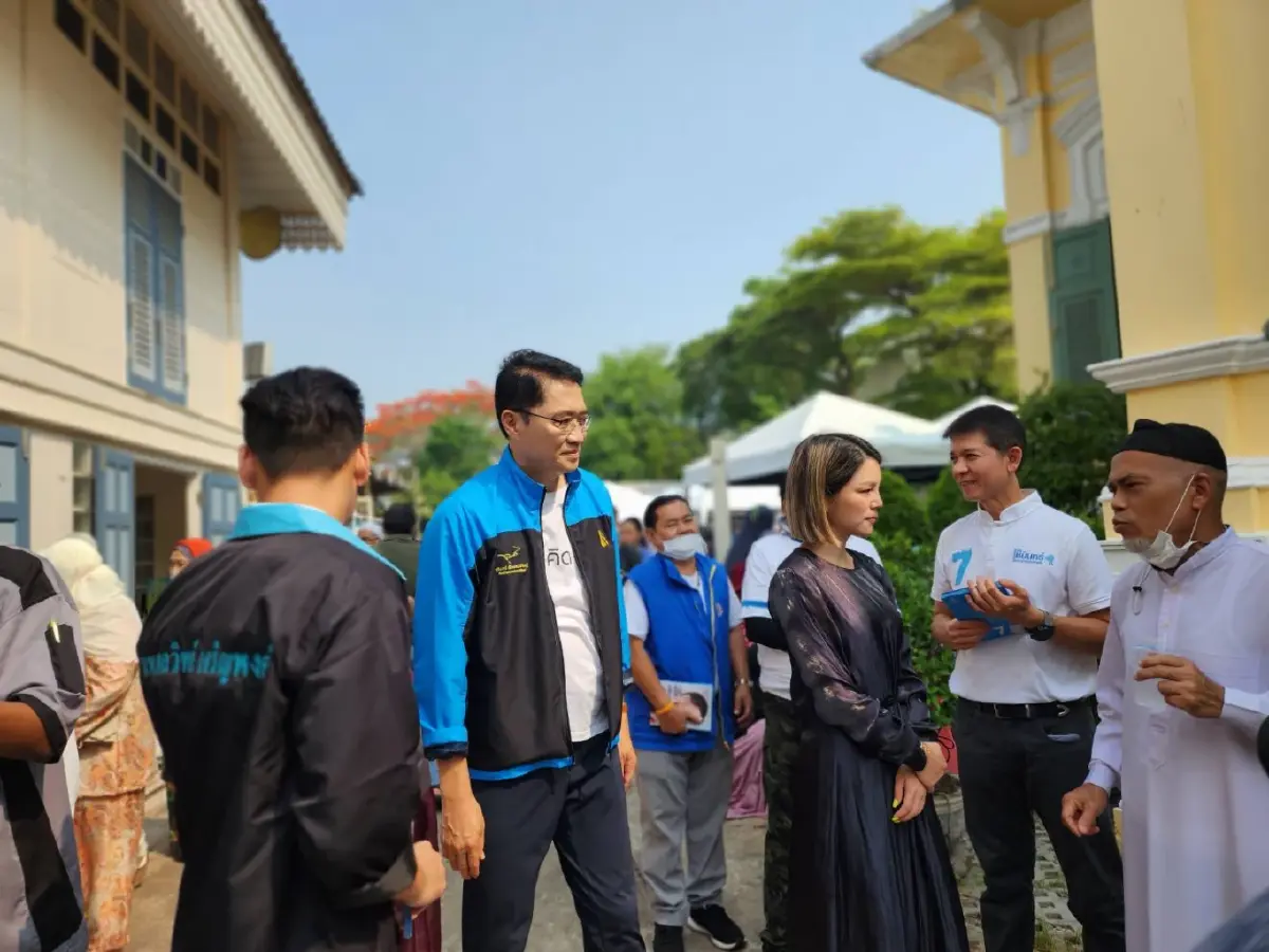 "องอาจ-มาดามเดียร์" ร่วมงานวันอีฎิ้ลฟิตริ แนะนำ "ชนินทร์" ผู้สมัครส.ส.กทม.
