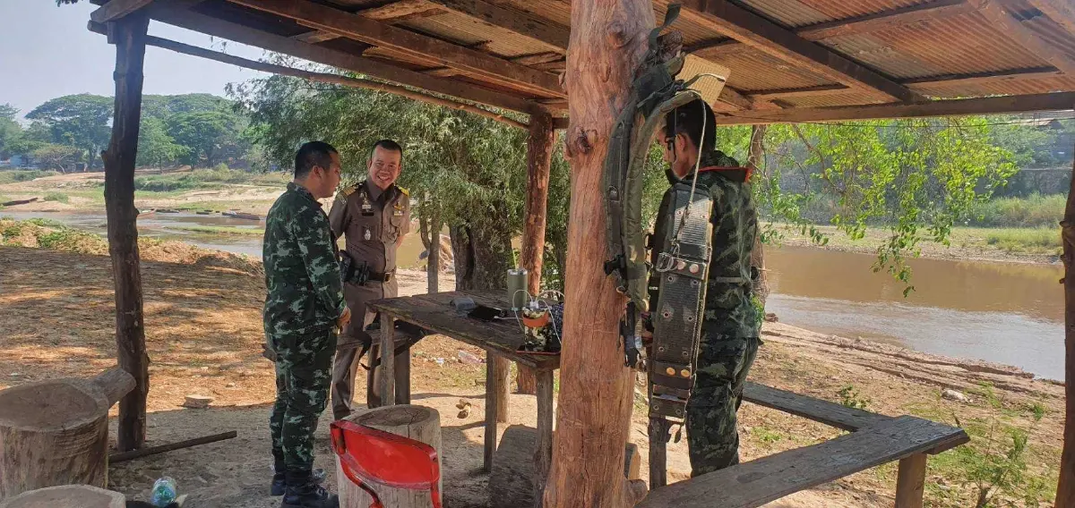 ตม.ตาก ลุยตรวจชายแดนไทย-เมียนมา ป้องกันลอบค้ามนุษย์ ภัยประเทศชาติ