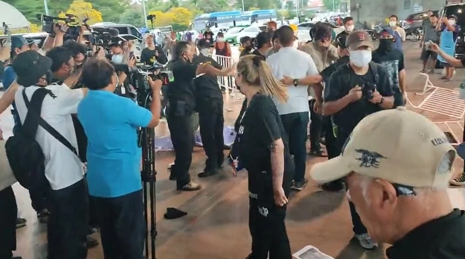 ขณะเกิดความวุ่นวาย