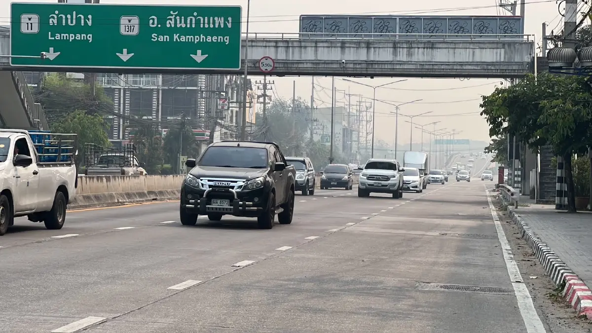 ฝุ่นพิษ"PM2.5"เชียงใหม่ยังวิกฤต ผู้ว่าฯประกาศ"Work from home"เพิ่ม 2 วัน