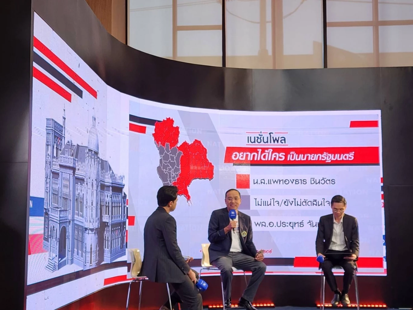 เลือกตั้ง 66 : เปิดผลโหวต "เนชั่นโพล" ครั้งที่1 เพื่อไทยแรง แต่ไม่แลนด์สไลด์