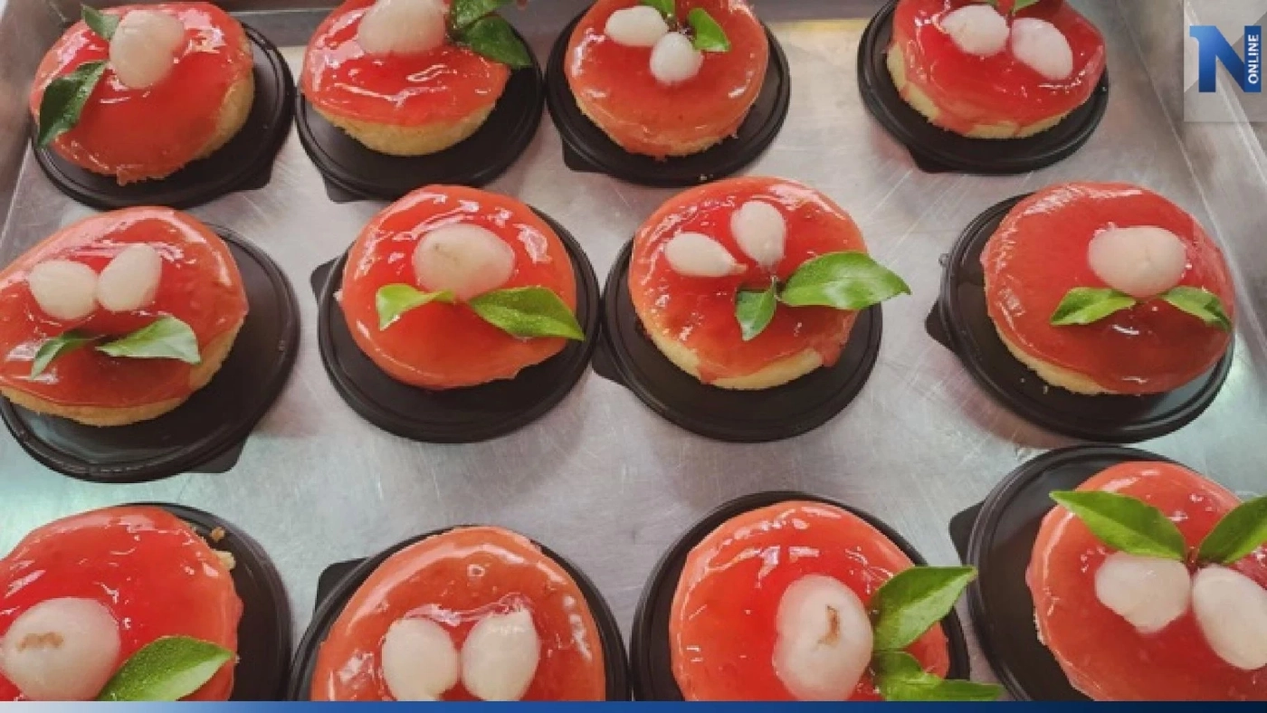 นักชิมห้ามพลาด! 'เค้กลิ้นจี่' ของดี จ.สมุทรสงคราม