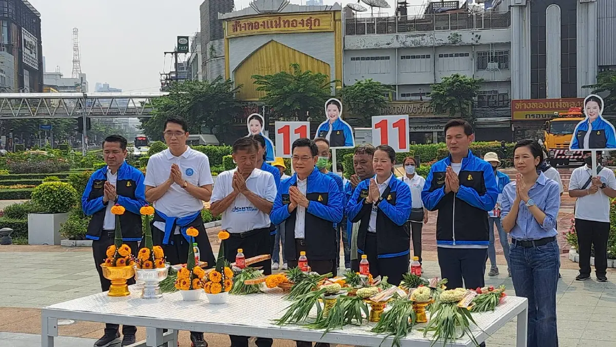 "จุรินทร์"ย้ำจุดยืนปชป.ต้องประชาธิปไตยเต็มใจมั่นใจปักธงกทม.สำเร็จ
