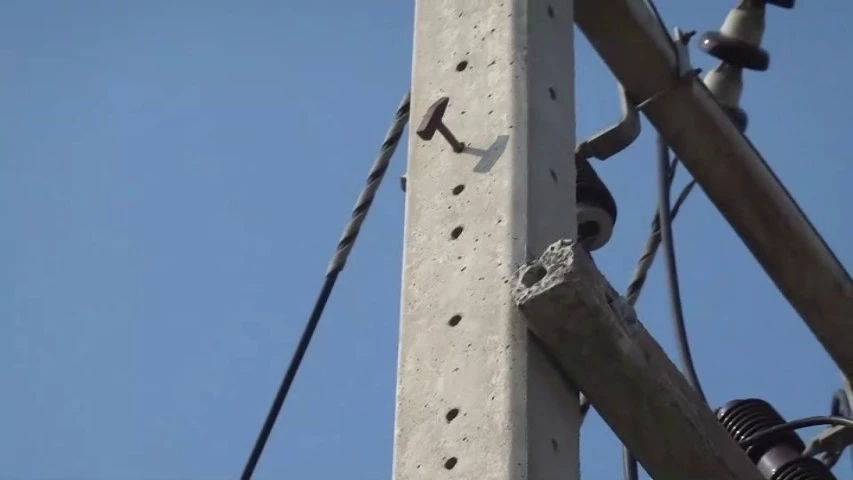 เวรกรรม! หนุ่มลักตัดสายไฟ ถูกไฟช็อตตกจากเสา เพื่อนร่วมแก๊งปล่อยทิ้งให้ดับ