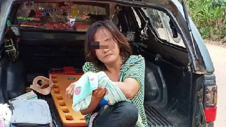 นางสุวรรณา เหล็กเขียว อายุ 30 ปี ผู้บาดเจ็บ