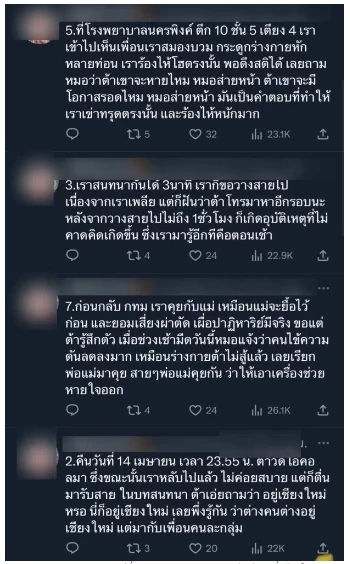 โซเชียลอาลัย ดาวทวิตเตอร์ชื่อดัง ประสบอุบัติเหตุเสียชีวิต ที่เชียงใหม่