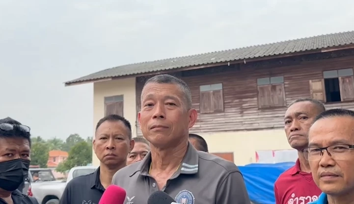 พล.ต.ต.ณภัณต์วุฒิ เลี่ยมสงวน ผู้บังคับการสืบสวนสอบสวนตำรวจภูธรภาค 8 