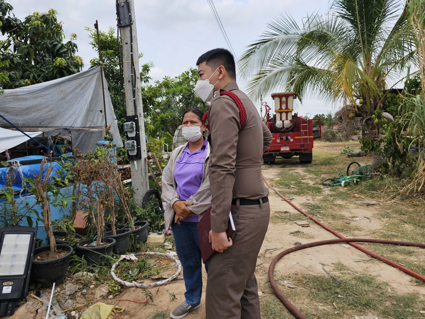 อุทาหรณ์! เก็บกระป๋องสเปรย์ไว้ขาย อากาศร้อนจัดเกิดบึ้ม หวิดไหม้บ้านวอด