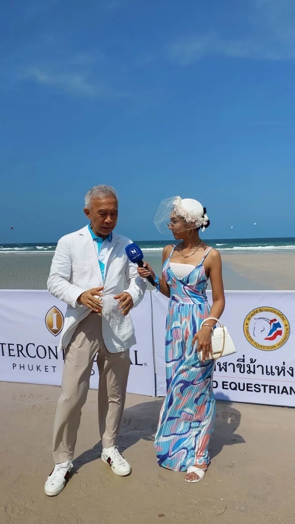 การแข่งขันขี่ม้าโปโลการกุศล “บีช โปโล 2023” เหล่าเซเลบริตี้ ร่วมงานคับคั่ง