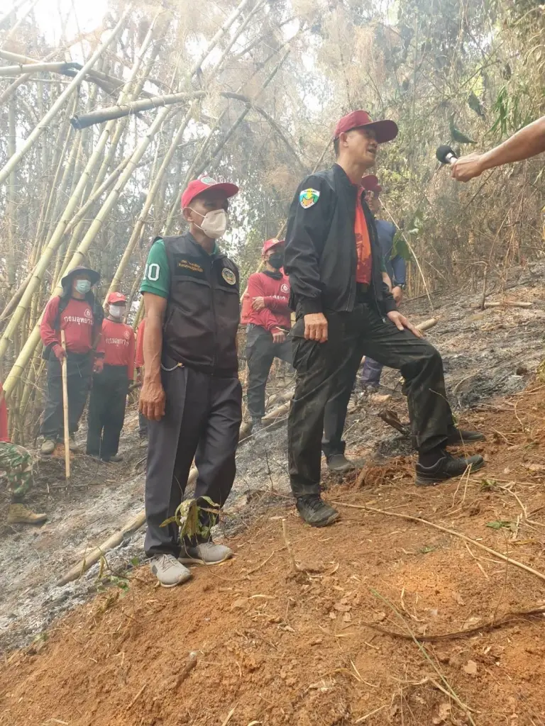 "อรรถพล" บินด่วนเชียงราย ติดตามสถานการณ์ไฟป่า ยังวิกฤติ พบเกิดจุดความร้อนจำนวนมาก