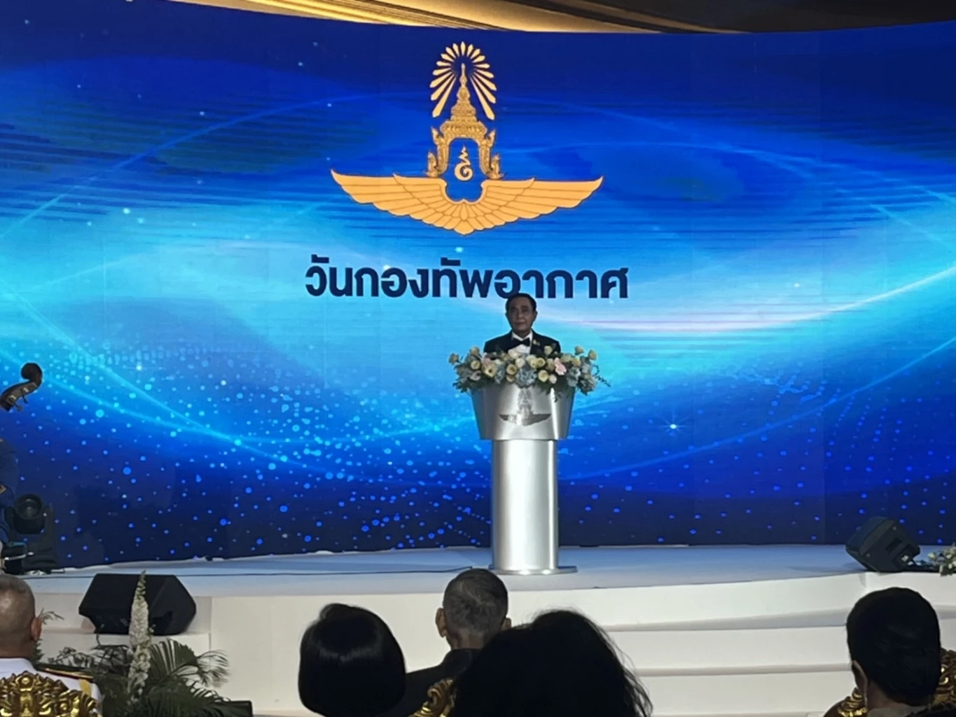 นายกฯ ร่วมงานเลี้ยงรับรองวันกองทัพอากาศ ชื่นชม ปฏิบัติหน้าที่เข้มแข็ง  