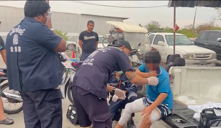 สาวโดดตึกชั้น 4 หนีตาย ถูกผัวทาสยา ใช้น้ำร้อนราดตัว - ขวดเบียร์ยัดหว่างขา