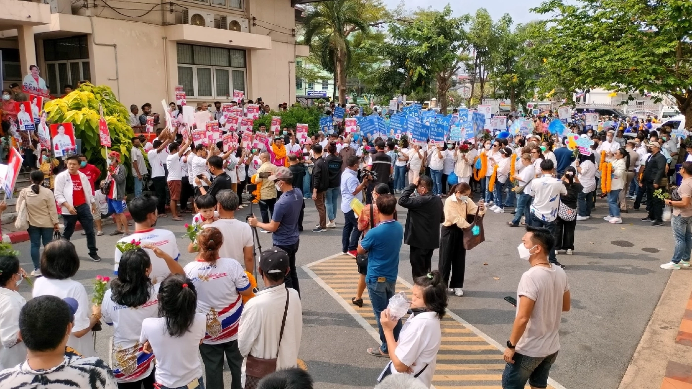 เลือกตั้งส.ส.แปดริ้ว คึกคัก ตระกูลคนดังลงแข่งเพียบ กองเชียร์ส่งเสียงสนั่น