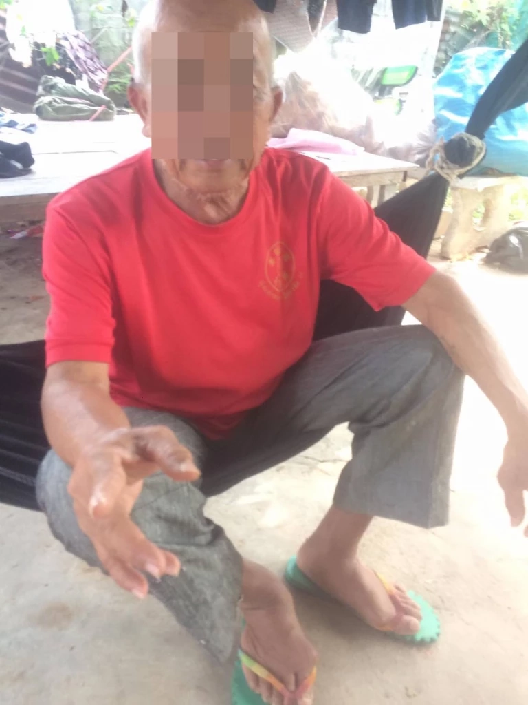 นายสมัย ฝูงสูงเนิน อายุ 72 ปี ผู้ที่สูญหายไปในป่าเขาใหญ่ 