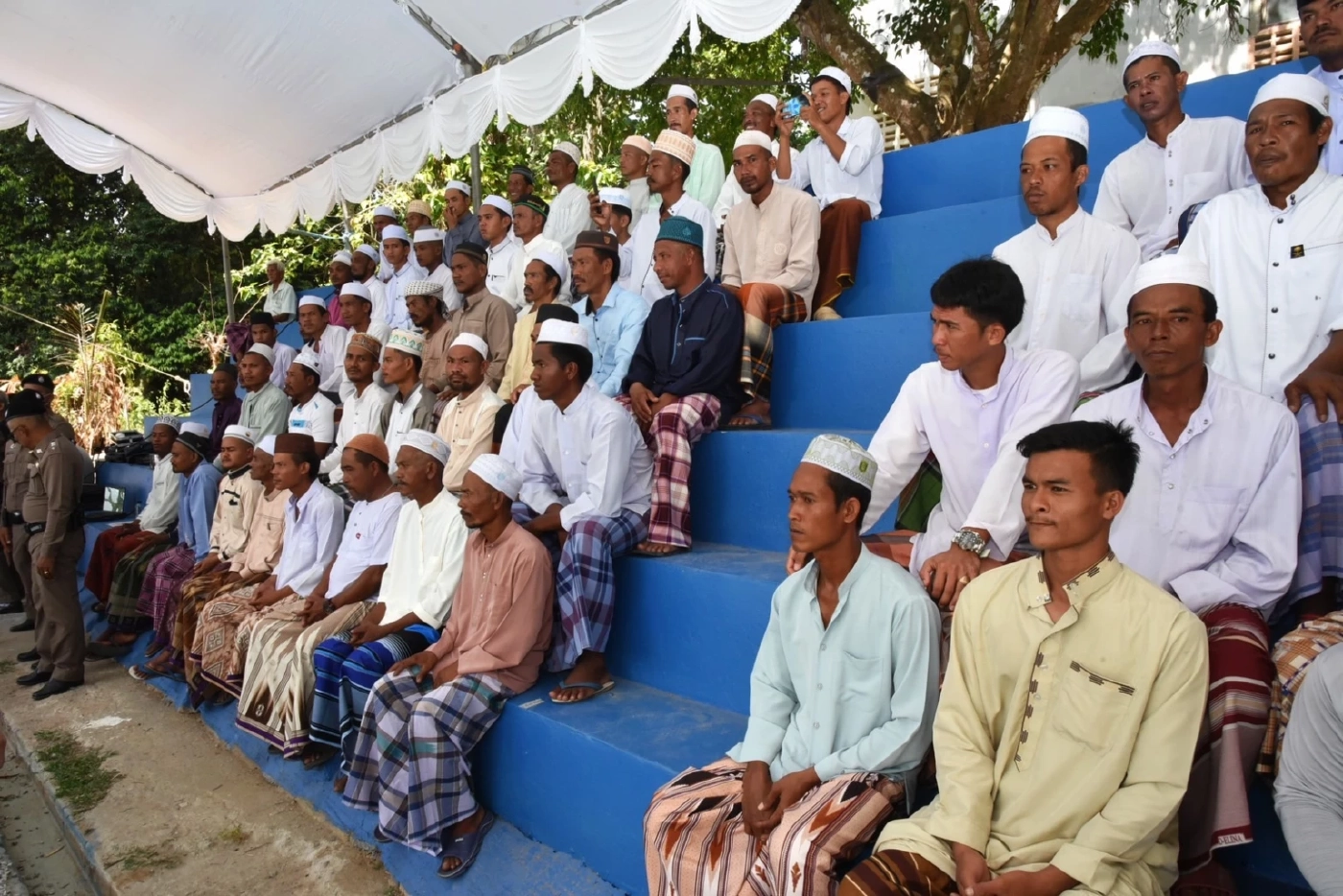 ผบ.ตร.ปลื้ม“บ้านเกาะสินไห” ปิดโครงการชุมชนยั่งยืน