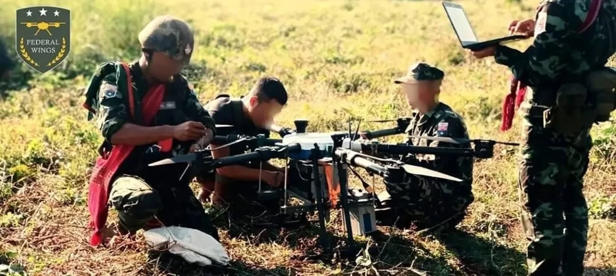 โดรนกลายเป็นอาวุธสำคัญที่กลุ่มต่อต้านใช้โจมตีทหารของรัฐบาลเมียนมา