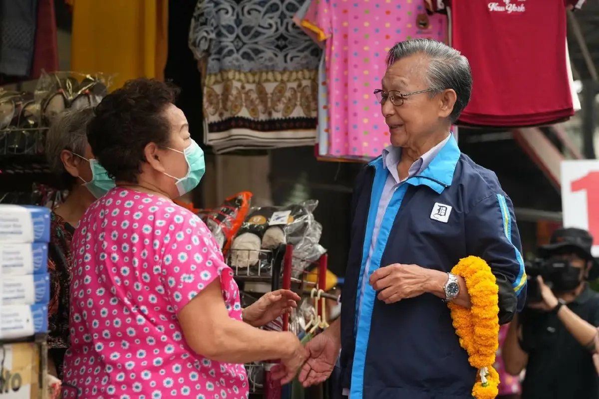 "นายหัวชวน"อ้อนชาวฝั่งธนฯเลือก"แนน ศิริภา"เป็นผู้แทนกทม.
