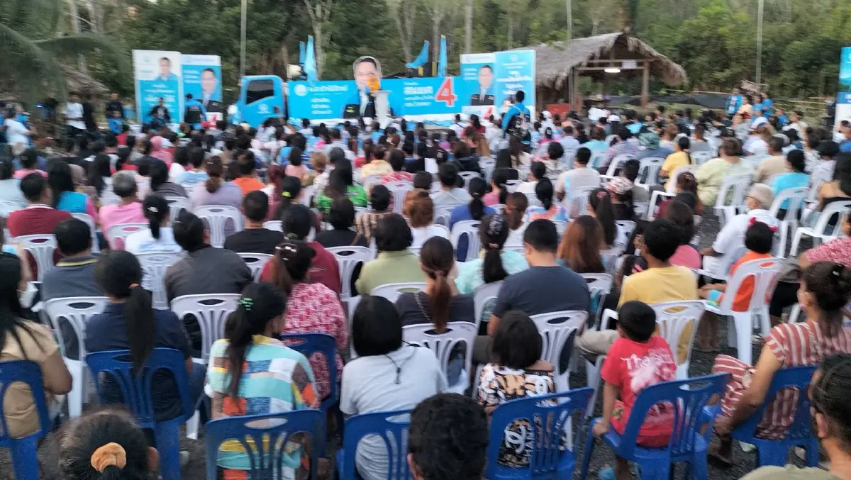 “นิพนธ์” อ้อนชาวสงขลา ขอให้เลือก “ประชาธิปัตย์” ทั้งคนทั้งพรรค  