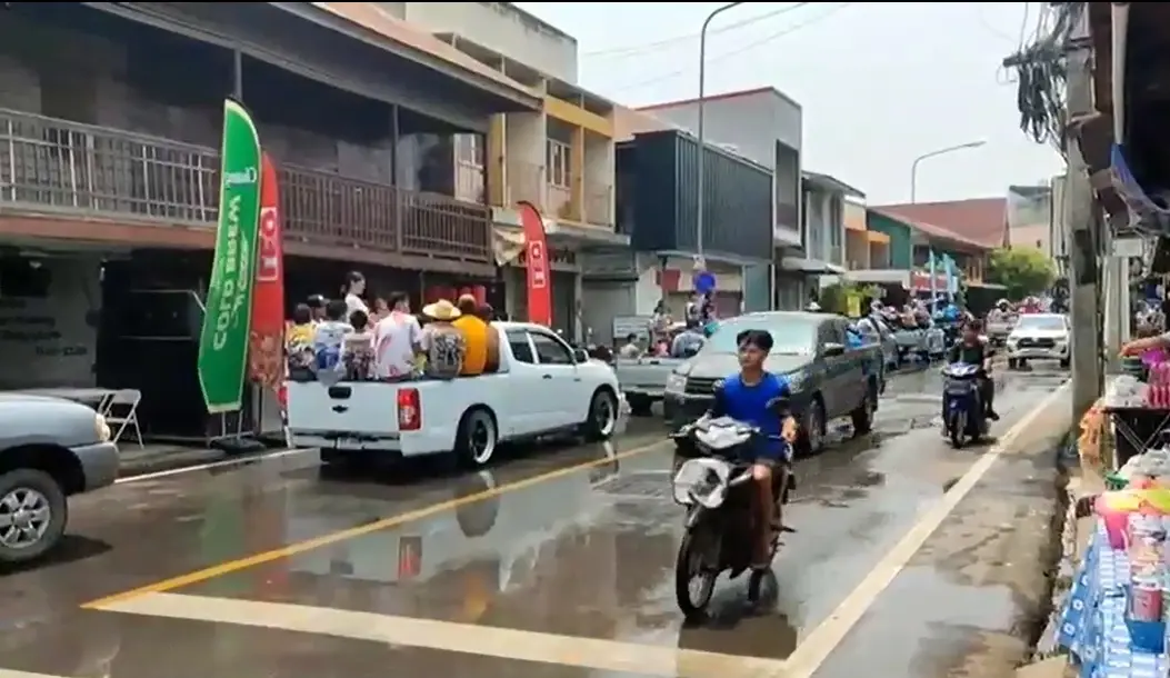 บริเวณจุดที่เกิดเหคุ