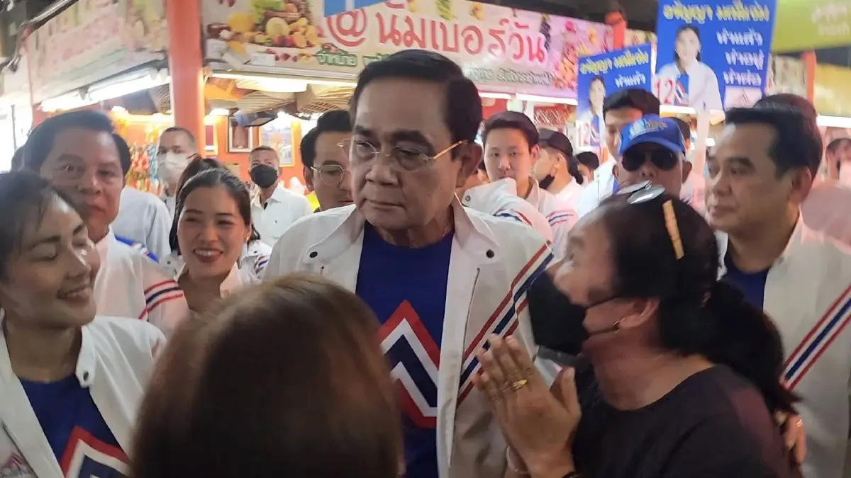 "บิ๊กตู่" ยกทีม "รทสช." ช่วยหาเสียง "อรัญญา" ผู้สมัครส.ส.กทม.เขต 8