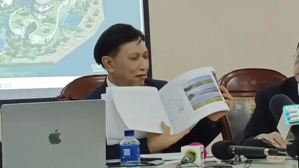 "ม.ร.ว.ทองทิศ" แถลงปัดเอี่ยวร่วมแก๊งปลอมเอกสาร เบิกเงิน 176 ล้าน