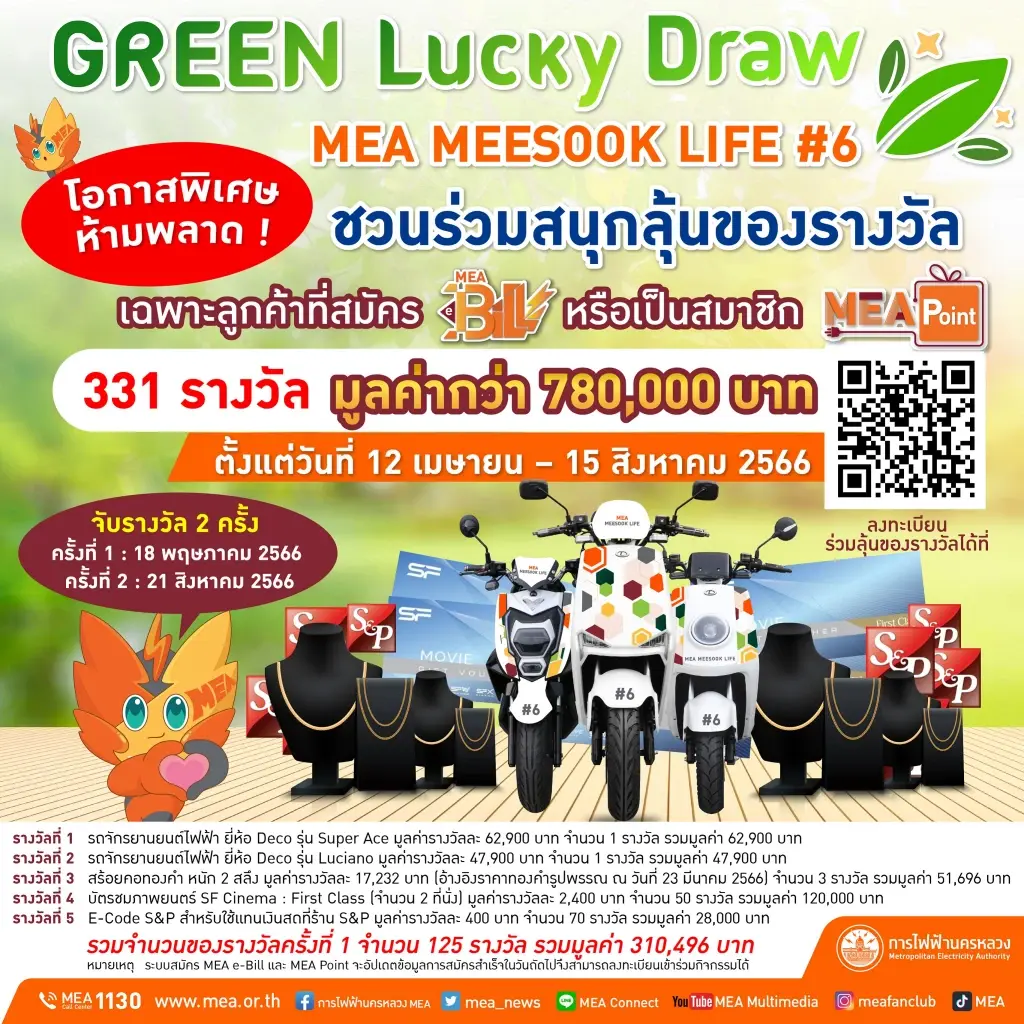 MEA MEESOOK LIFE #6 “GREEN Lucky Draw”