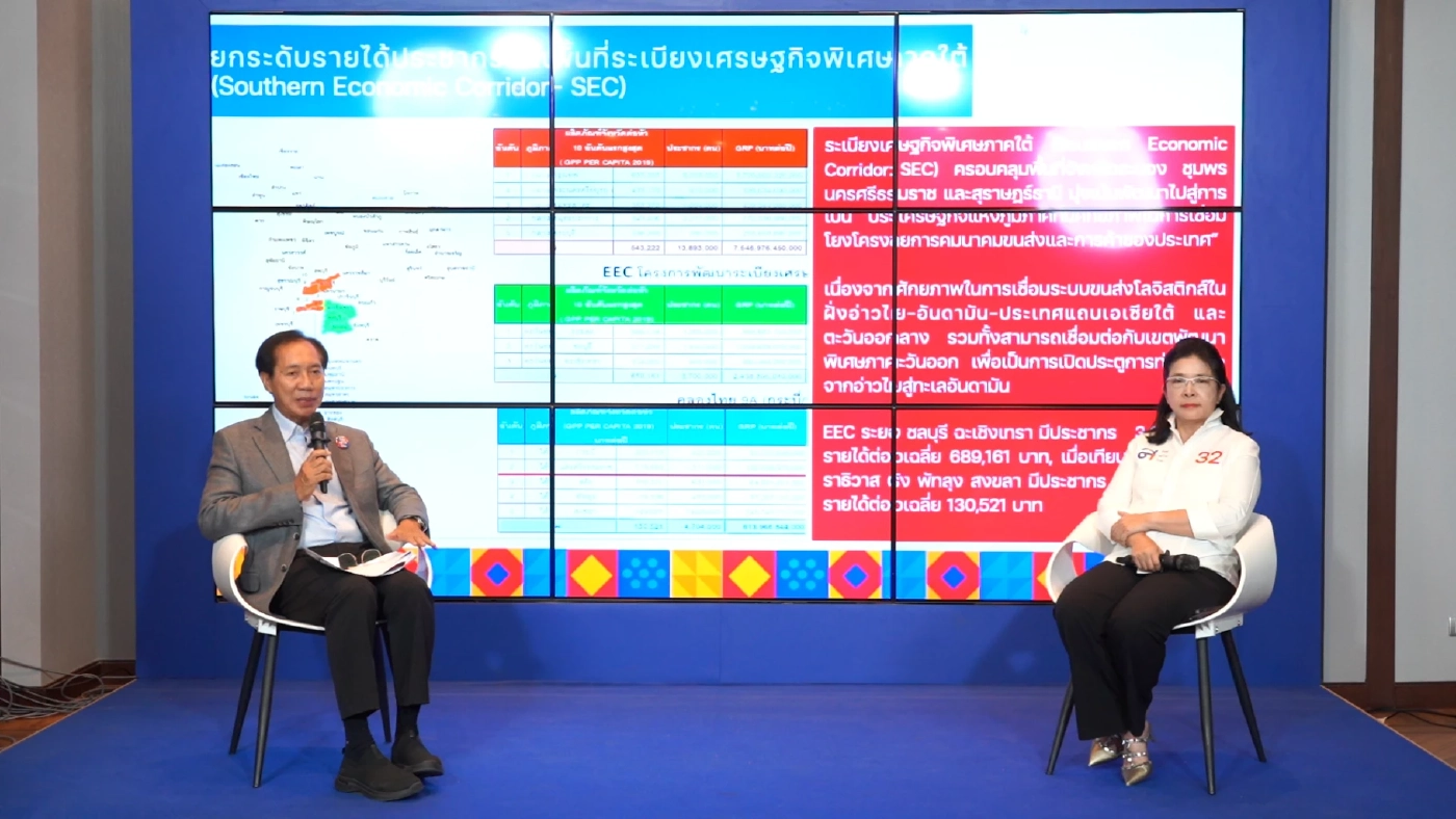 ทสท. ชูไทยเป็นศูนย์กลางขนส่งโลก เร่งเชื่อมรถไฟความเร็วสูง "จีน-มาเลย์"