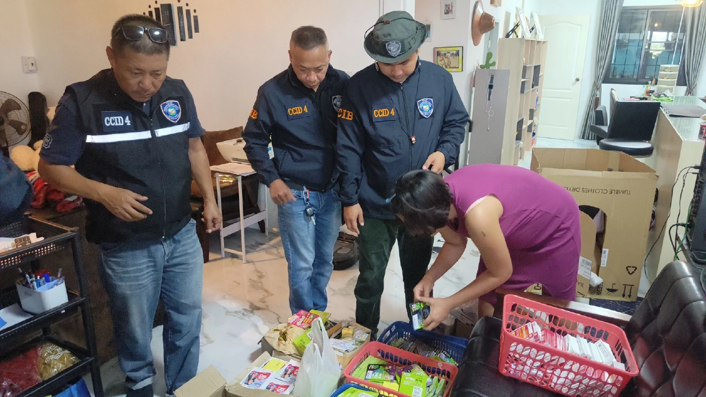 ตำรวจไซเบอร์ ทลายแหล่งผลิตซิมผี ชายแดนแม่สอด