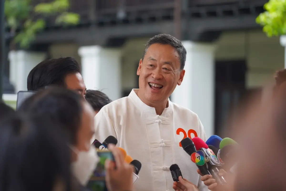 "เศรษฐา" ลั่นปราศรัยโค้งสุดท้ายกทม. ปลุกเสียงพลังเงียบ เลือก"เพื่อไทย"