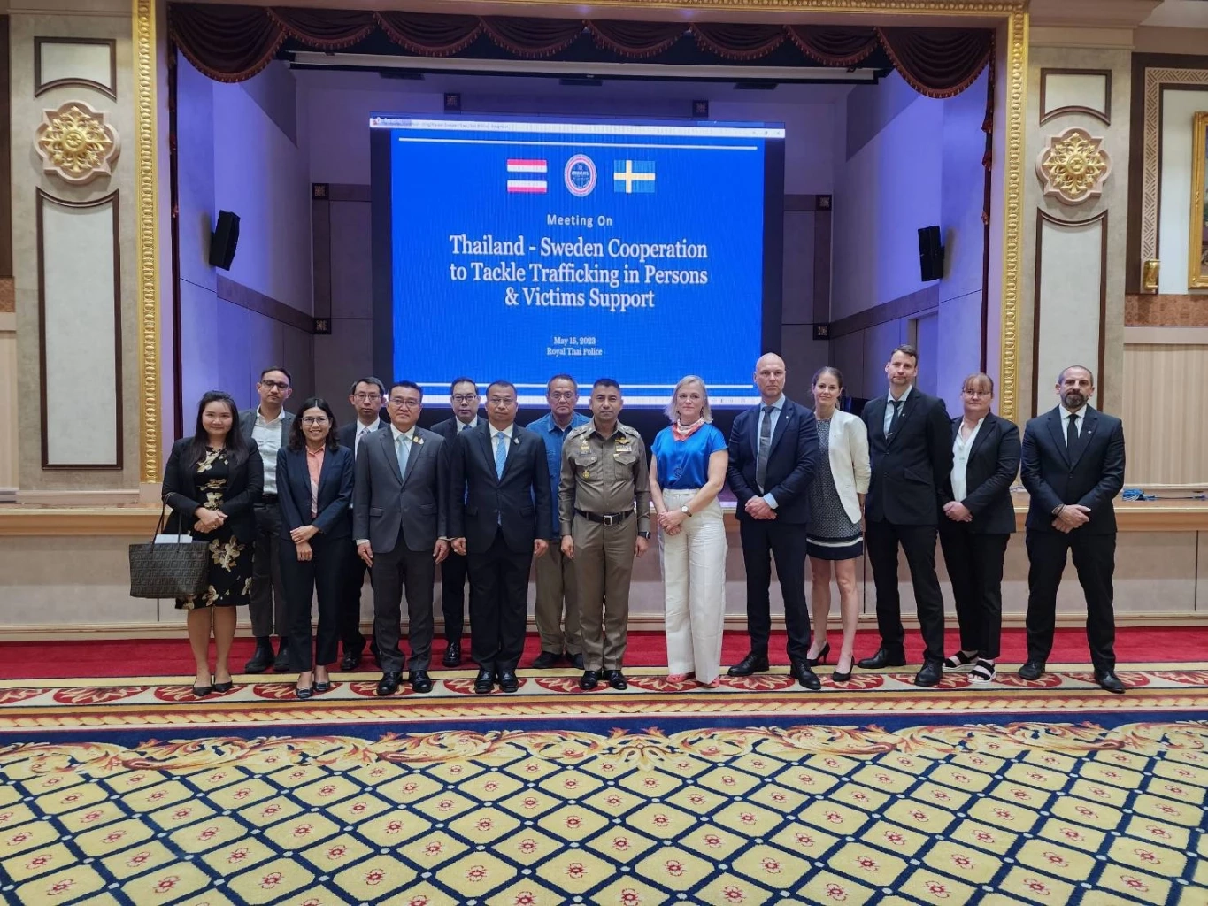 “บิ๊กโจ๊ก”ร่วมหารือ ตำรวจ-ศุลกากร กลุ่มประเทศนอร์ดิก แก้ปัญหาค้ามนุษย์