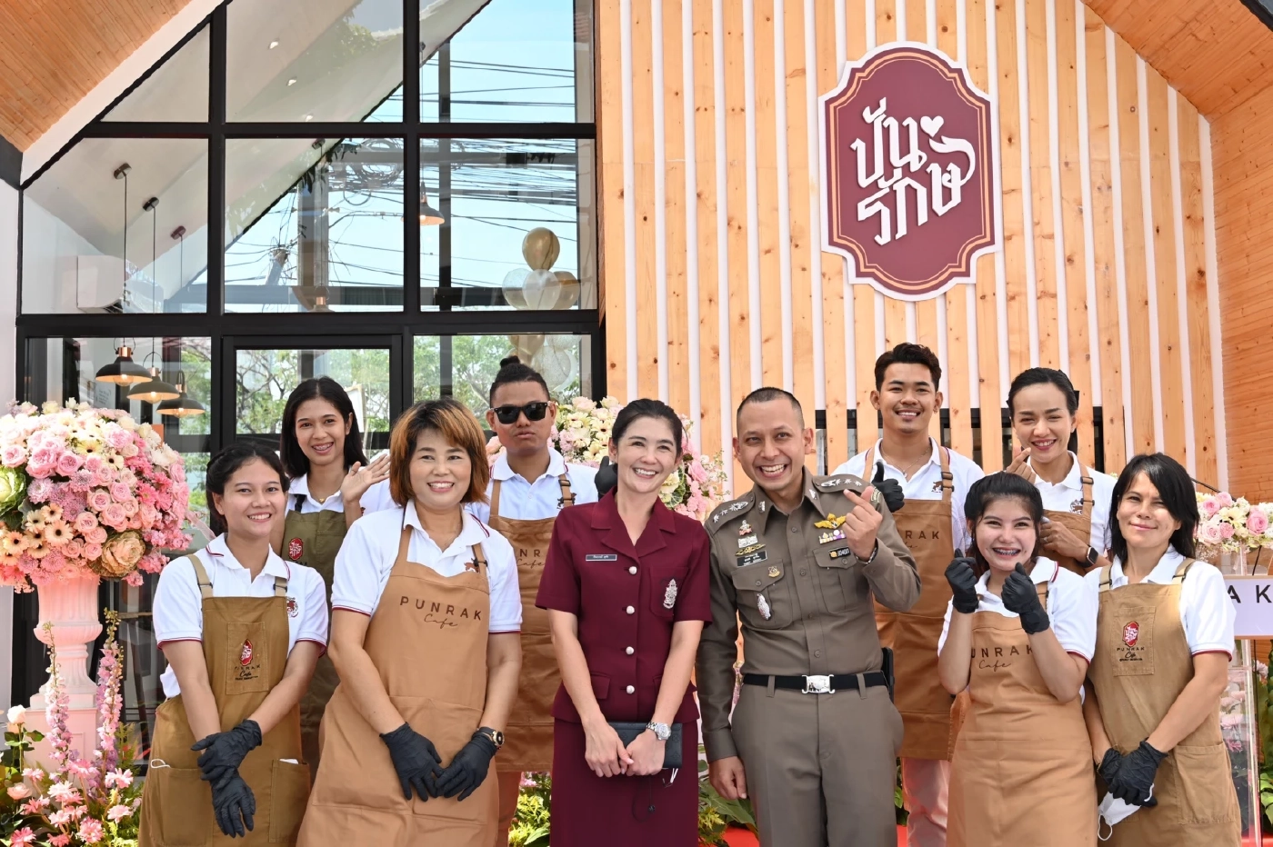 “ปันรักษ์ คาเฟ่” สาขา 4 สานต่อพัฒนาครอบครัวตำรวจ - ชุมชน