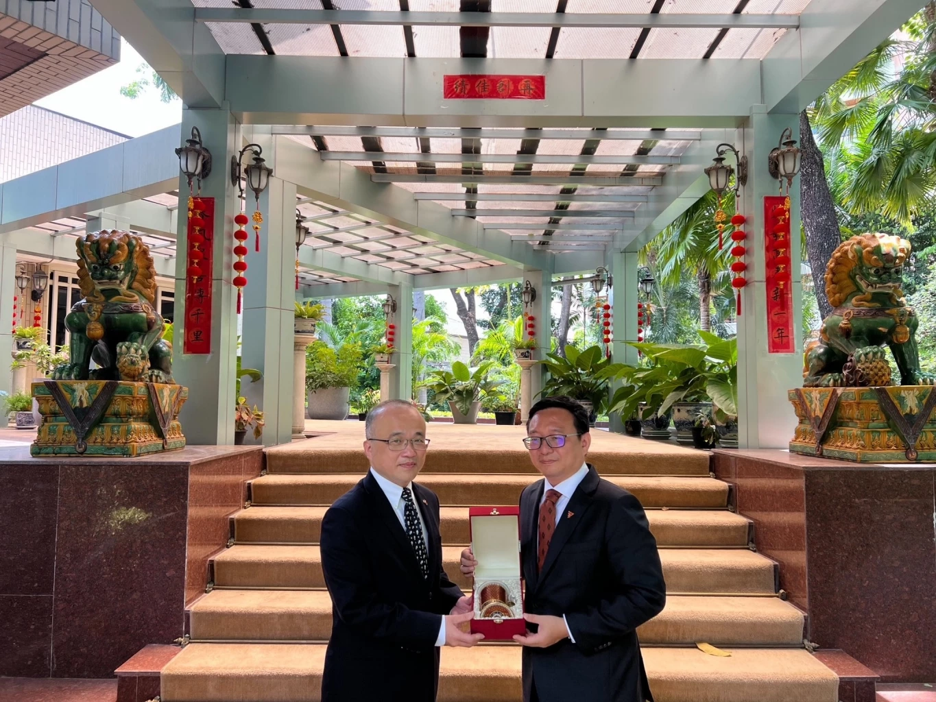 "ชัยธวัช"เข้าพบ"หยาง ซิน"อัครราชทูตจีนประจำไทยเนื่องในอำลาตำแหน่ง