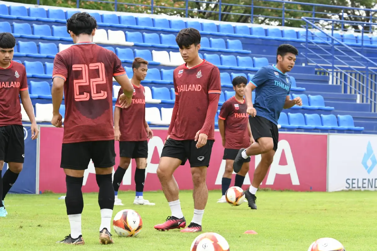 "ทีมชาติไทยชุดซีเกมส์" ซ้อมต่อเนื่องก่อนดวล มาเลเซีย 6 พ.ค.นี้