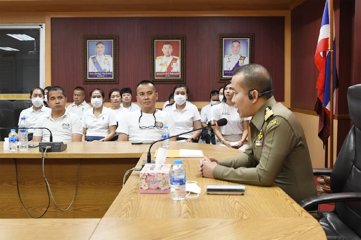 ผกก.ตม.ตาก ตรวจปัสสาวะ ตร.ในสังกัด สร้างความเชื่อมั่นประชาชน