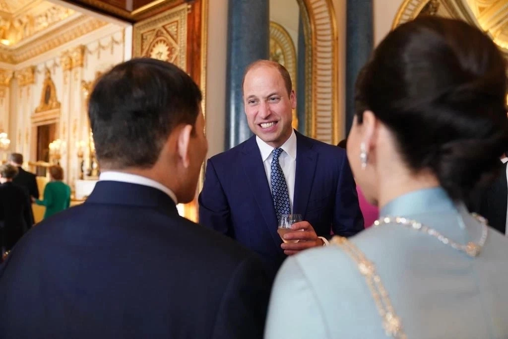 ในหลวง-พระราชินี ทรงร่วมงานพระราชทานเลี้ยงรับรองพระประมุขฯ ณ วังบักกิงแฮม