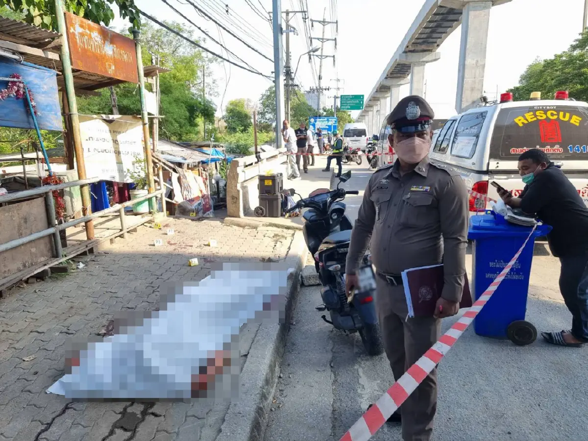รวบหนุ่มเพิ่งพ้นคุก ติดกำไลอีเอ็มข้อเท้า แทงรปภ.ดับ พบมีประวัติป่วยจิตเวช