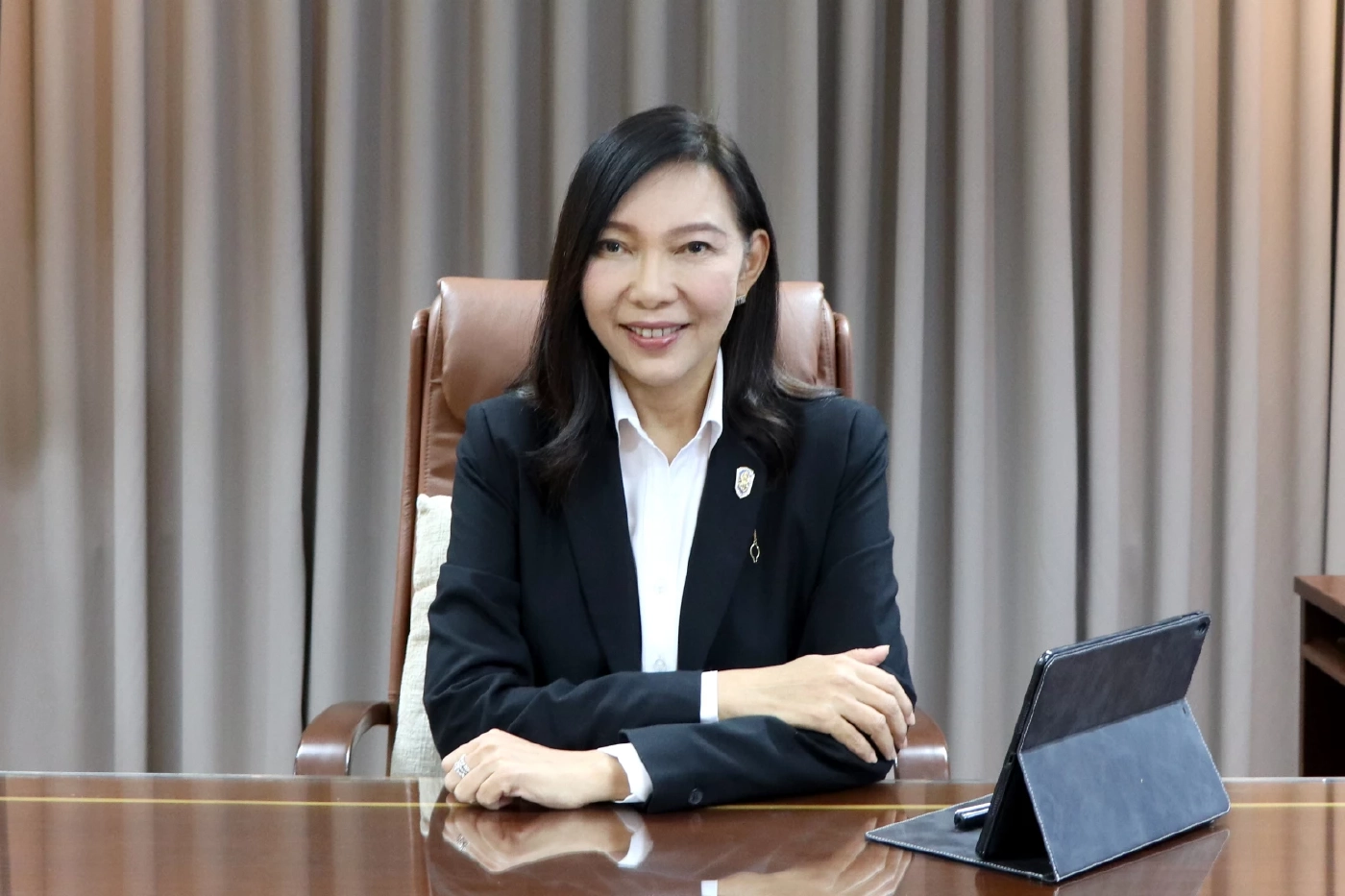 นางวรวรรณ ชิตอรุณ ผู้อำนวยการสำนักงานเศรษฐกิจอุตสาหกรรม (สศอ.) เปิ