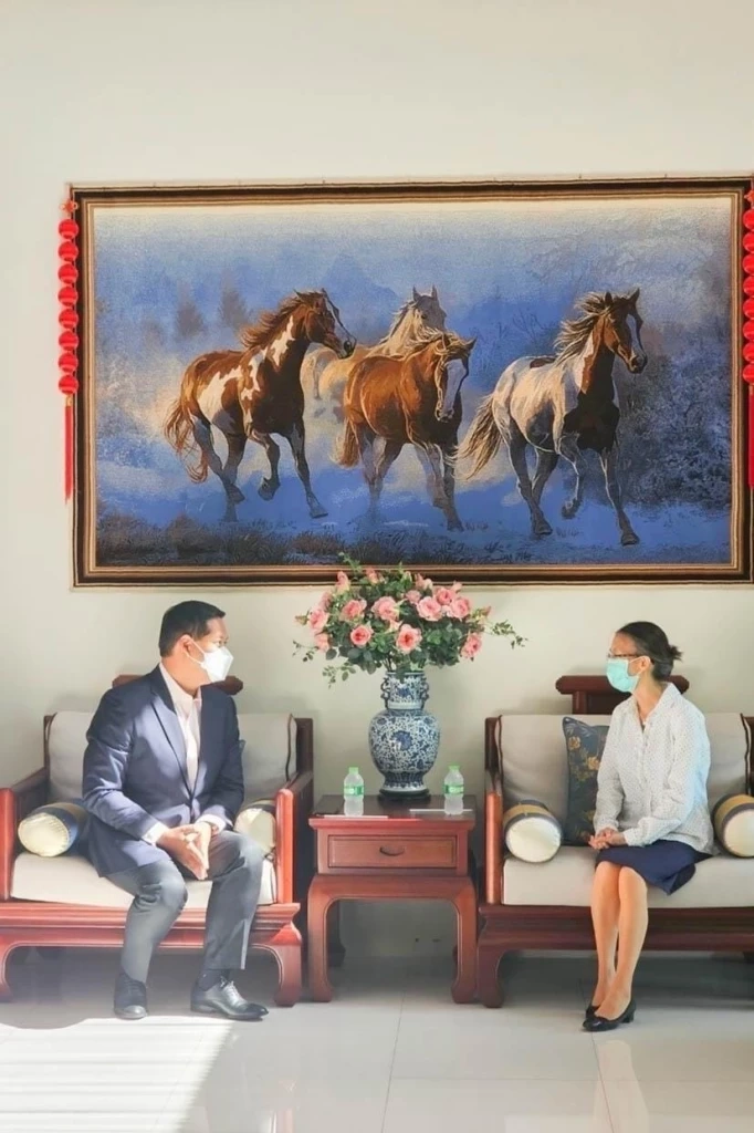 สรรเพชญ ประเดิมงาน รุดพบกงสุลใหญ่จีน ประจำสงขลาสานสัมพันธ์ไทยจีน