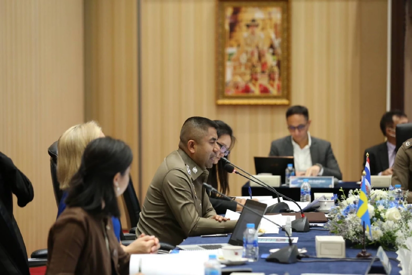 “บิ๊กโจ๊ก”ร่วมหารือ ตำรวจ-ศุลกากร กลุ่มประเทศนอร์ดิก แก้ปัญหาค้ามนุษย์