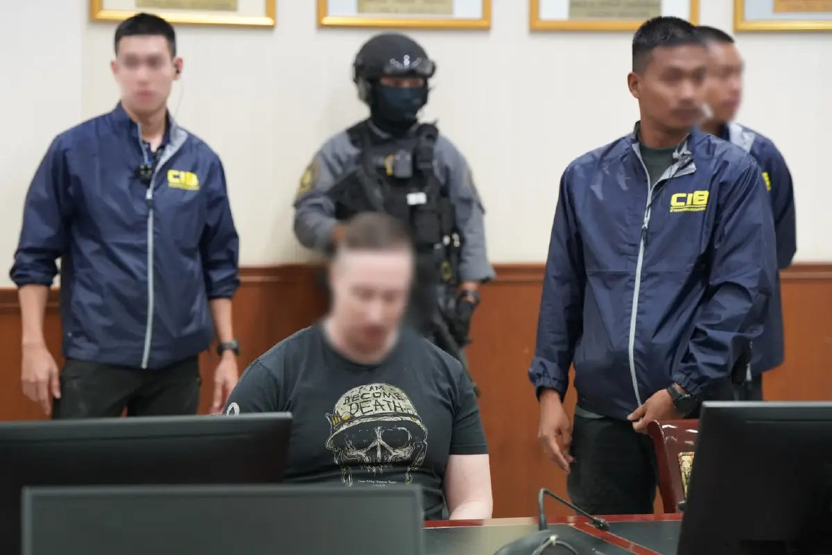 ตร.แถลงรับมอบ นักฆ่า อดีตทหารรับจ้างแคนาเดียน