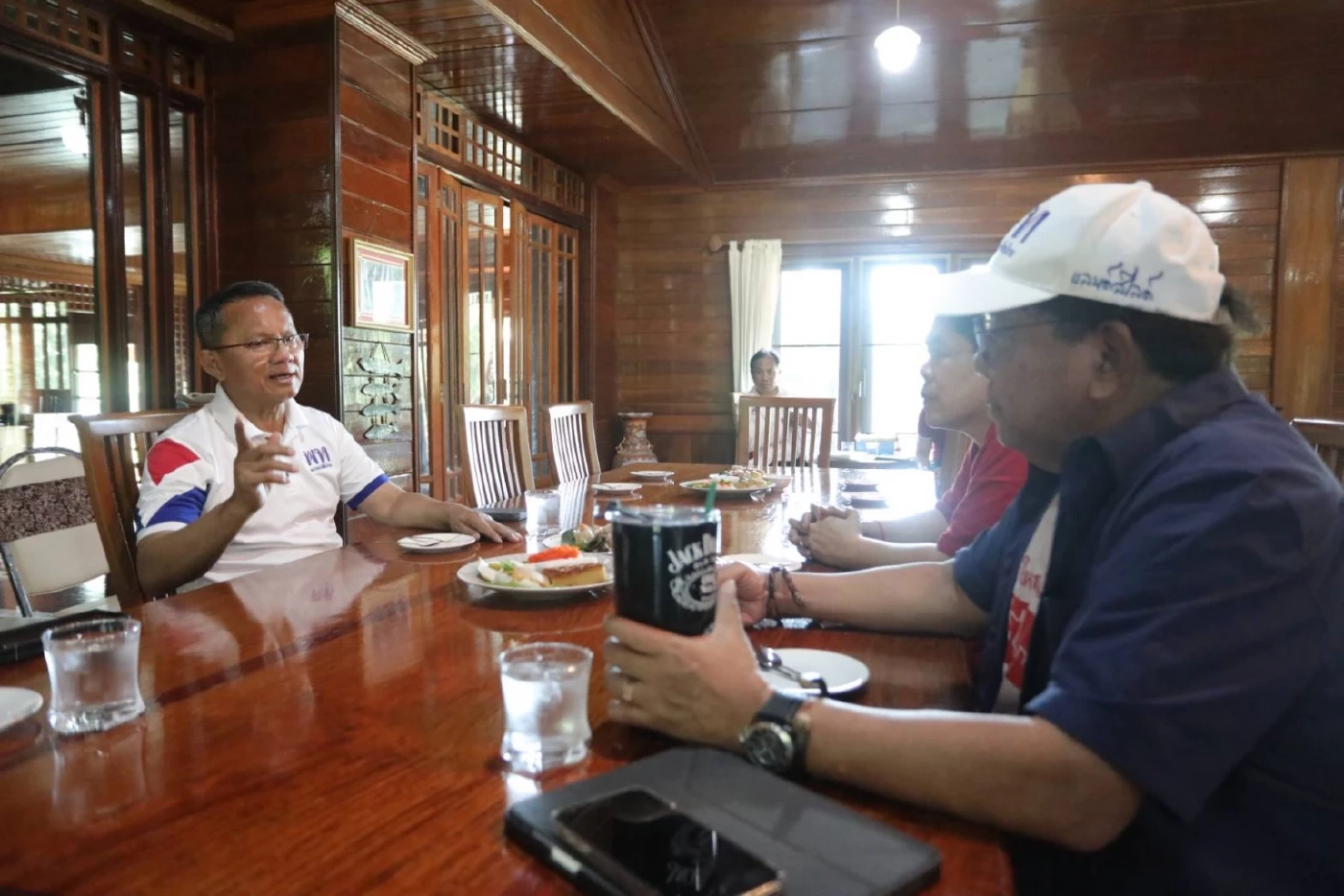 "สมศักดิ์-สุธรรม" ติวเข้ม "อัณณพ" ผู้สมัคร ส.ส.อยุธยาหาเสียงแลนด์สไลด์