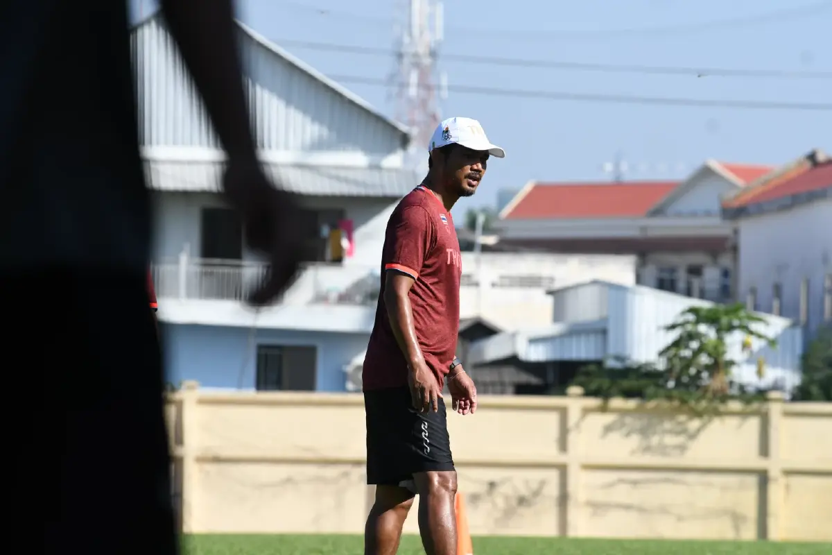 "ทีมชาติไทย" ซ้อมมื้อสุดท้ายก่อนดวลอินโดฯ "อชิตพล" ยันสู้เต็มที่เพื่อแชมป์