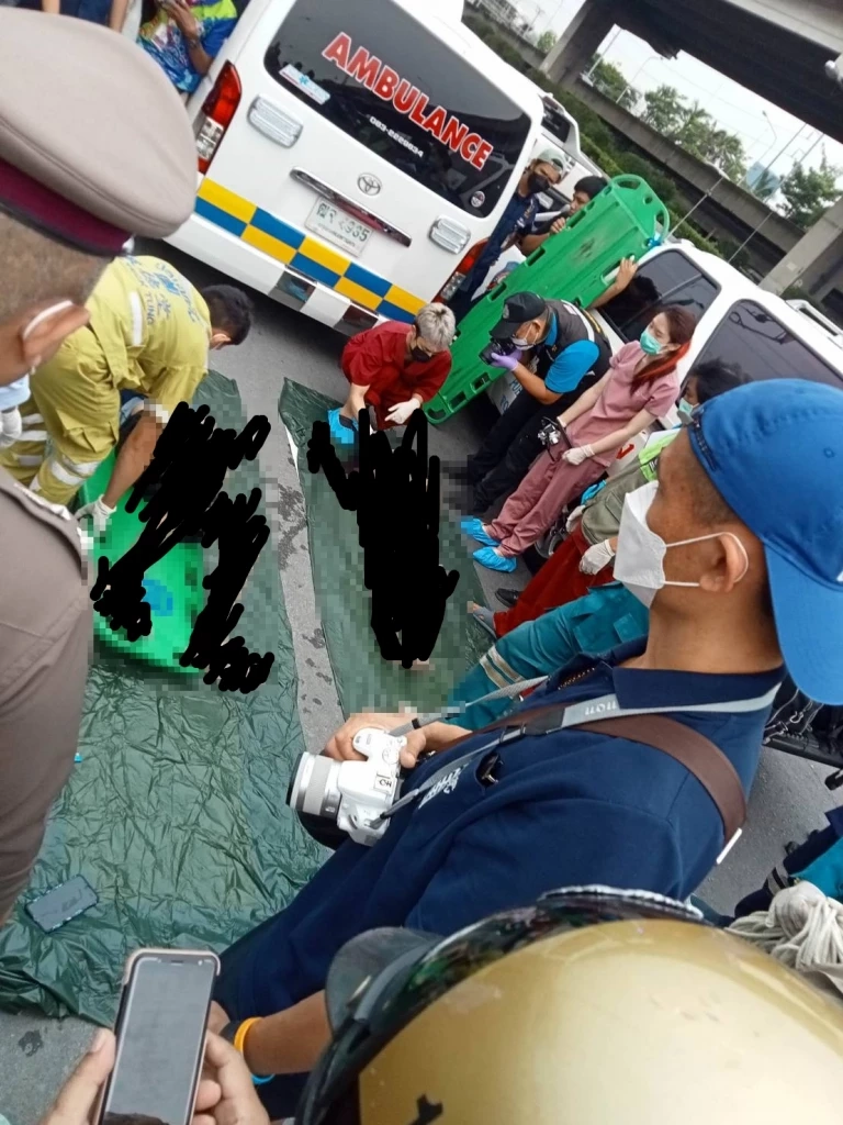 2 ผัวเมียดับ หลังขี่จยย.ตกคลอง ทิ้ง 10 เดือนกำพร้า