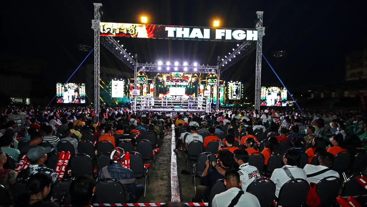 "สุวัจน์" เปิด THAI FIGHT 100 ปี ราชภัฏโคราช สืบสานซอฟต์พาวเวอร์มวยไทย