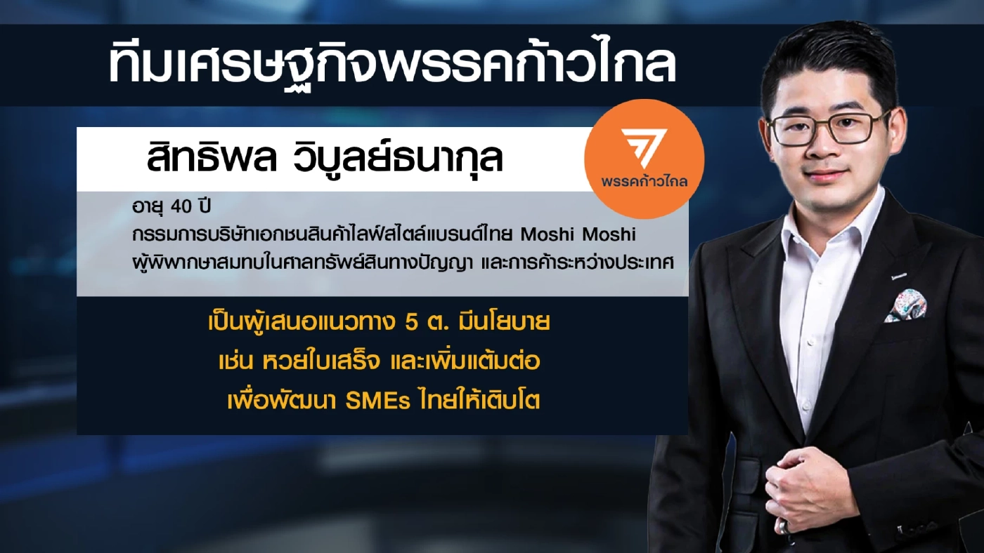 เทียบฟอร์มทีมเศรษฐกิจพรรค 'ก้าวไกล-เพื่อไทย'