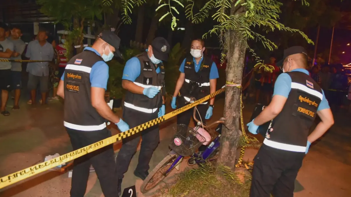 หลักฐานที่พบในจุดเกิดเหตุ