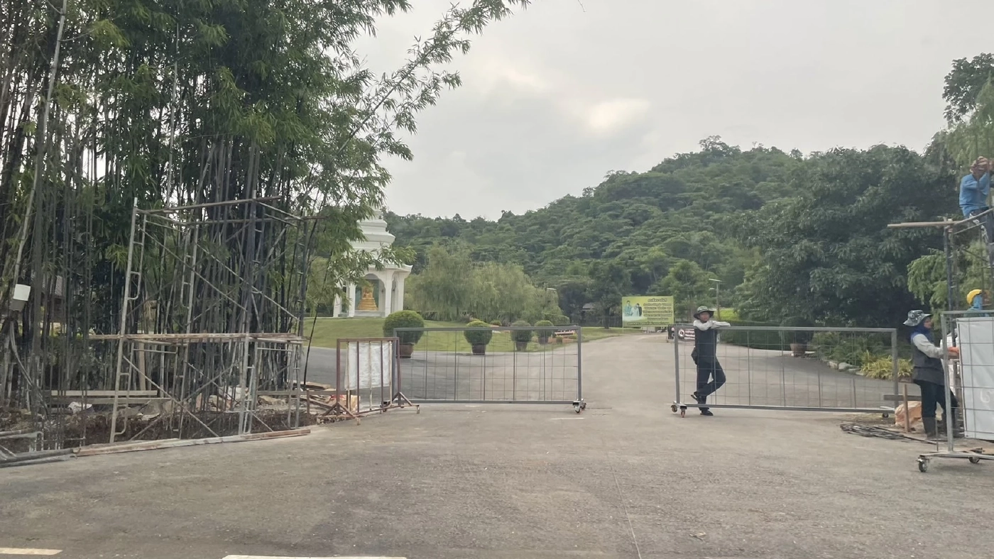 "วัดป่าธรรมคีรี" สุดเงียบเหงา หลังรวบ "อดีตพระคม" ยึดขุมทรัพย์ 300 ล้าน