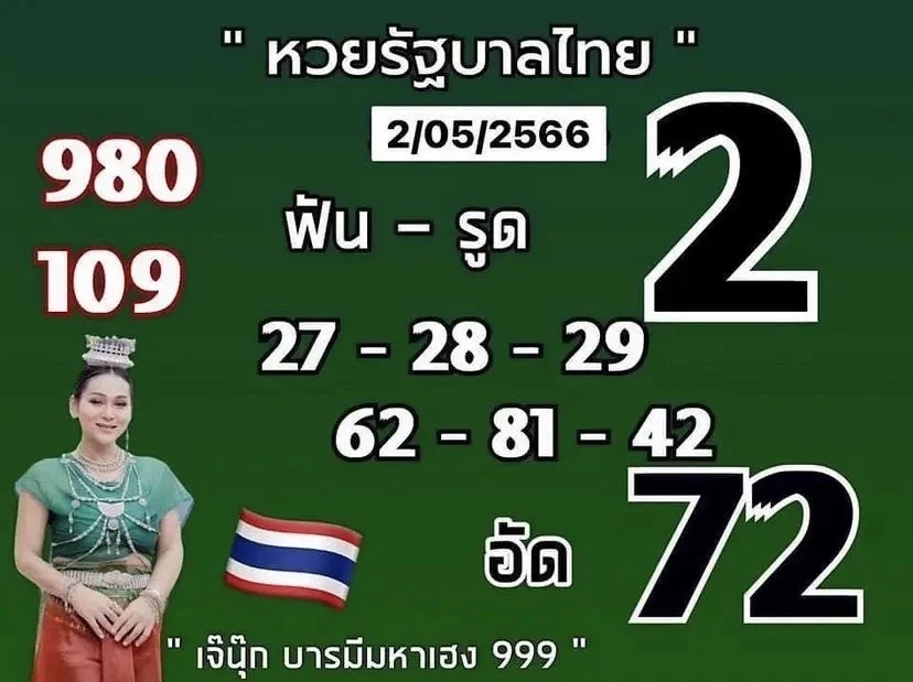 รวมเลขเด็ดเลขดัง เลขดังมาแรง หวยงวด 2/5/66 รวมที่สุดเลขดังจากทุกสำนักสุดปัง