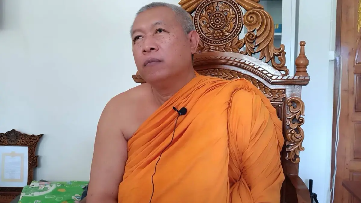 พระครูศรีธรรมวิสุทธิ (สนาม) อาริโย เจ้าคณะอำเภอนาดี
